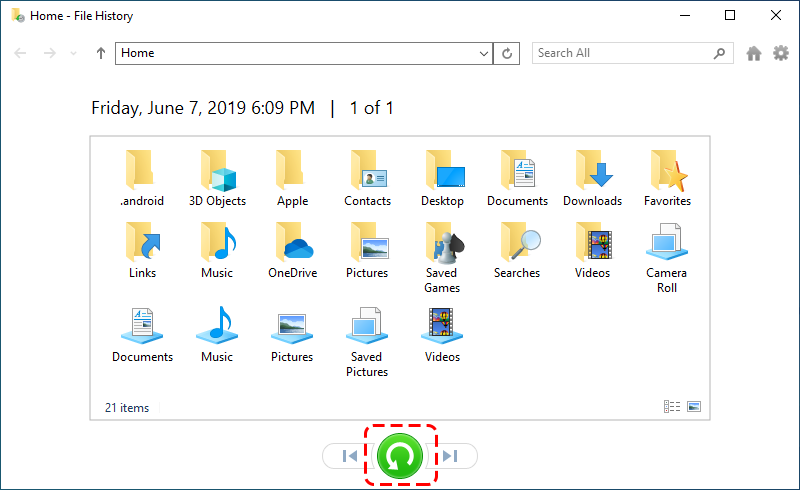 download recovery for windows 10